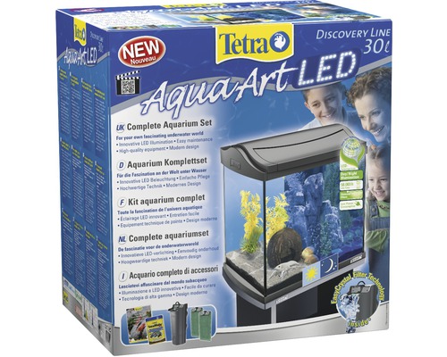 Tetra AquaArt LED Aquarium Komplettset Verpackung