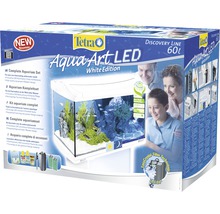 Tetra Aqua Art LED Aquarium Komplettset White Edition 60 Liter