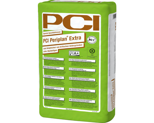 PCI Periplan® Extra Spezial Spachtelmasse zum Ausgleichen von Untergründen unter Oberbelägen 25 kg
