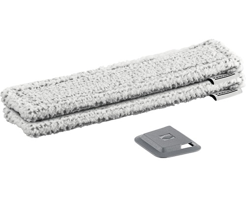 Kärcher Mikrofaser-Reinigungstücher und Pad für Fenstersauger