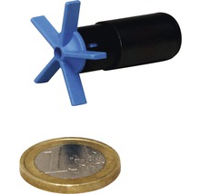 Aquarium Pumpe Rotor mit Euro Münze