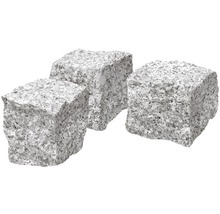 Pflasterstein Quadratpflaster Mosaikpflaster Granit grau 5 x 5 x 5 cm (Sack = 25 kg)-thumb-9