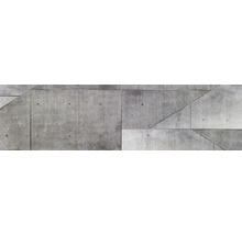 Küchenrückwand mySpotti Splash Concrete Plates Betonwand 2200 x 600 mm SP-F1-1248