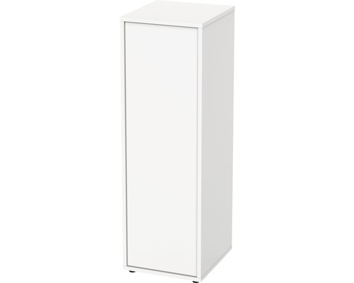 Aquarium Unterschrank aquatlantis Nano Cubic 30 28,5x33,5x100 cm weiß Weißer Unterschrank mit Tür für Aquarien