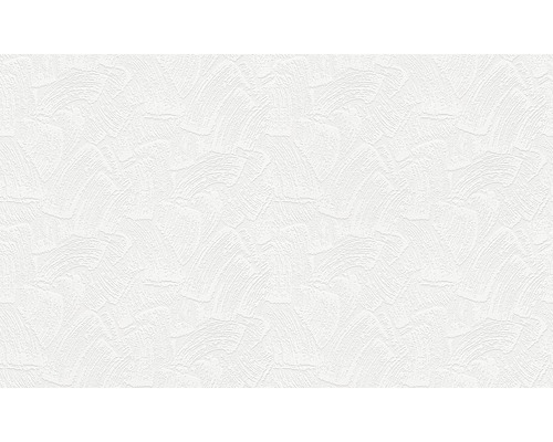 Weiße Struktur Tapete mit Reliefmuster.