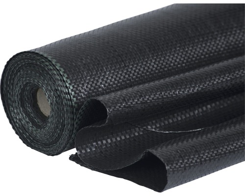 Unterbodengewebe 100 g/m² FloraSelf 25 x 2 m, schwarz Rollup Unkrautvlies