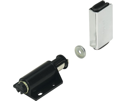 Türdruckschnäpper mit Gegenstück und Unterlegscheibe