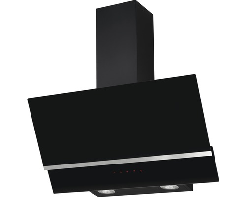 Kopffreihaube Amica KHF 684 610 S BxT 80 x 37,8 cm schwarz Schwarze Dunstabzugshaube für die Küche