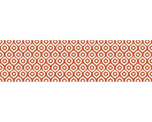 Küchenrückwand mySpotti Splash Leana 2200 x 600 mm SP-F1-1268 Muster mit sich wiederholenden Tropfenformen