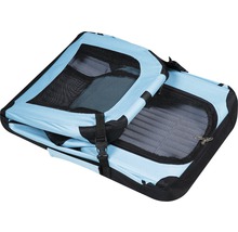 Transportbox KARLIE Transporttasche Fun, faltbar, ca. 47 x 35 x 35 cm, bis ca. 10 kg, zufällige Farbauswahl