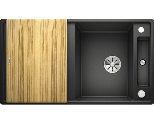 Spüle aus Granit mit Schneidebrett