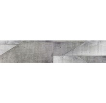 Küchenrückwand mySpotti Splash Concrete Plates Betonwand 2800 x 600 mm SP-F2-1248