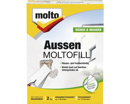 Molto Aussen Moltofill Aussen-Spachtel-Pulver 2 kg