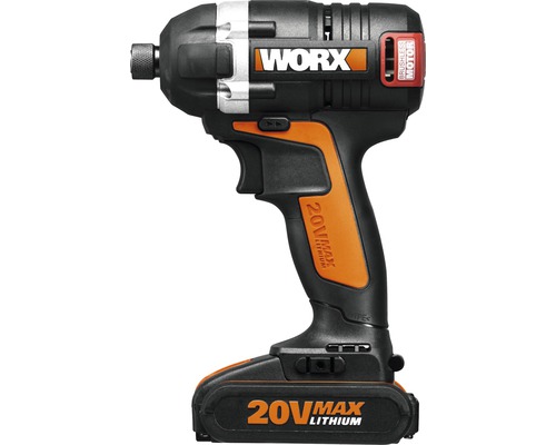 Worx Akku-Schlagschrauber mit 20 Volt Lithium-Ionen-Akku