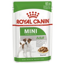 Royal Canin Mini Adult Hundefutter im 85 Gramm Frischebeutel