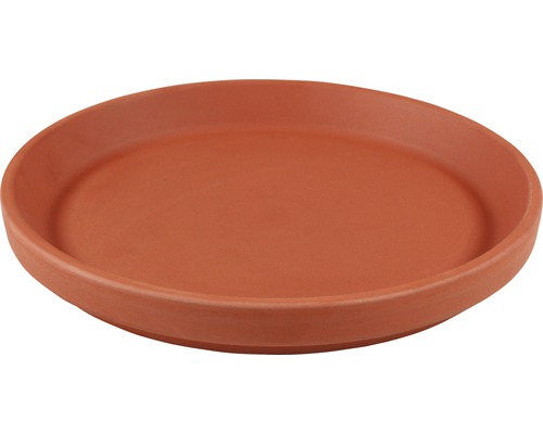 Blumentopf Untersetzer Spang XLU Ton Ø 21,9 H 3 cm terracotta