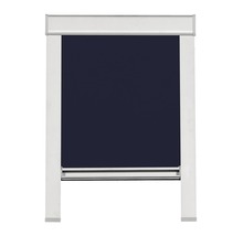 Rollo mit Rahmen zur Fensterdekoration und zum Schutz der Privatsphäre