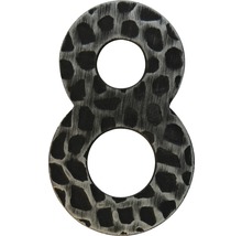 Hausnummer 8 Eisen 120 mm