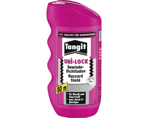 Tangit Uni-Lock Gewindedichtfaden 80 m Tangit Uni-Lock Gewindedichtfaden, 80 Meter, für Metall und Kunststoff
