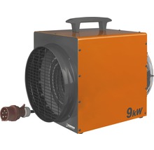 Elektrischer Heizlüfter mit 9 Kilowatt Leistung