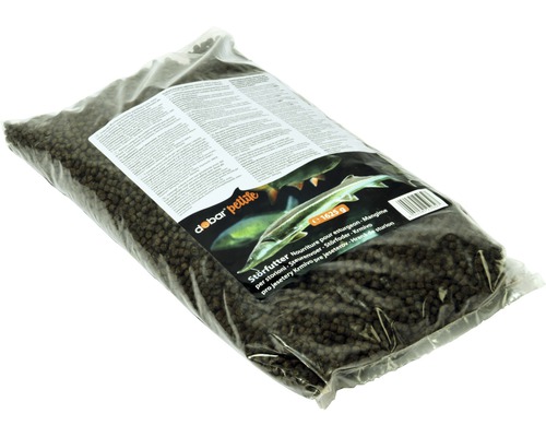 Störfutter 2 Sorten getrennt 3 und 4,5 mm Verpackung Störfutter 1625 Gramm