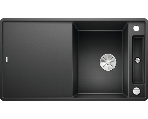 Spüle Blanco AXIA III 5 S-F 905 x 500 mm anthrazit ohne Multifunktionsschale 523231 Spüle mit Abtropffläche und Siebkorb