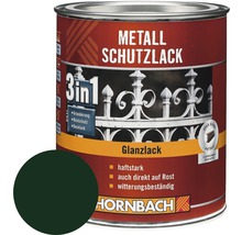 Dose Metall Schutzlack 3 in 1, Grundierung, Rostschutz und Decklack, Glanzlack, haftstark, direkt auf Rost, witterungsbeständig, Hornbach Logo