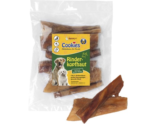 Hundesnack, Cookies Rinderkopfhaut 250 g