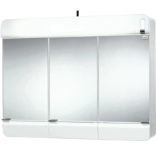 LED Spiegelschrank Sieper | weiß 68,5x54,5 HORNBACH Alida IP20 cm