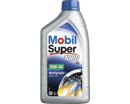 Hochleistungsmotorenöl Mobil S1000 15W-40 1l Mobil Super 1000 X1 15W-40 Mehrbereichs-Motorenöl in einer 1-Liter-Flasche