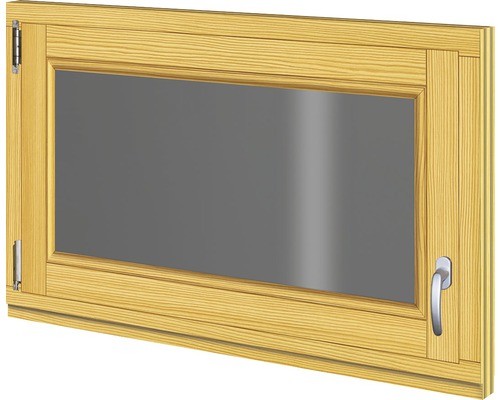 Holzfenster Fichte 980x580 mm DIN Links