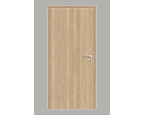 Pertura Zimmertür Yori CPL Sonneneiche längs 86,0x198,5 cm links Holztür mit Griff