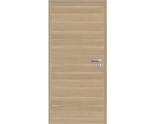 Innentür aus Holz mit Beschlägen