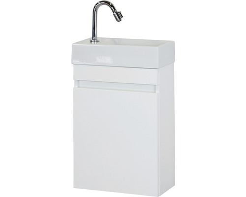 Waschtisch mit Unterschrank und Armatur