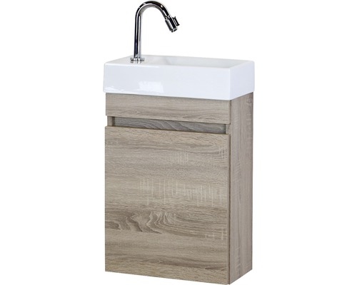 Waschtisch mit Unterschrank und Armatur