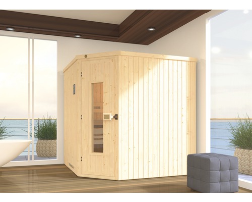 Elementsauna Weka Varberg HT Gr.3 inkl. 7,5 kW Bio Ofen u.digitaler Steuerung mit Holztüre und Isolierglas wärmegedämmt Elementsauna Weka Varberg HT Gr.3 inkl. 7,5 kW Bio Ofen u.digitaler Steuerung mit Holztüre und Isolierglas wärmegedämmt