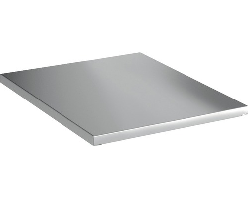 Vario Fachboden Schulte Stecksystem Profi 40x35 cm verzinkt Quadratische Edelstahlplatte