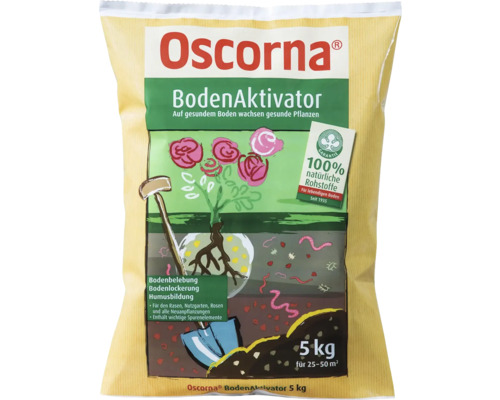 Bodenaktivator Oscorna Bodenhilfsstoff 5 kg organisch mineralisch Bodenverbesserer