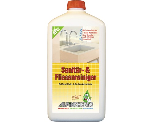 Sanitär & Fliesenreiniger AlpinChemie 1 l Sanitär & Fliesenreiniger AlpinChemie 1 l