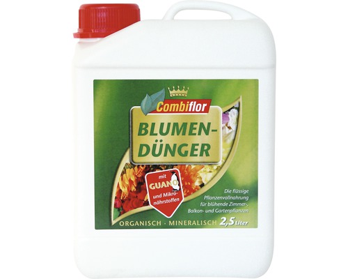 Blumendünger Combiflor mit Guano 2,5 L, organisch-mineralisch