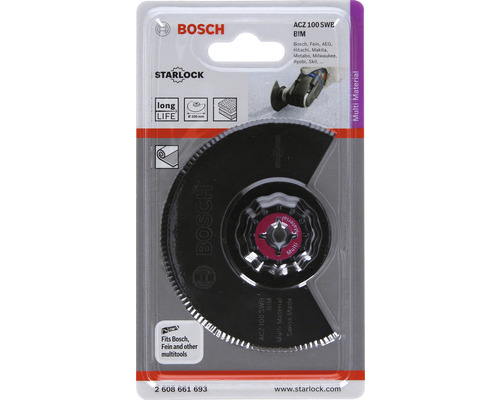 Bosch ACZ 100 SWE BIM Segement Sägeblatt im Blister