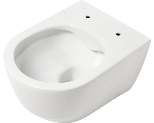 Wand-WC LAUFEN Pro Tiefspüler ohne Spülrand Wassersparend weiß mit Beschichtung ohne WC-Sitz H8209664000001