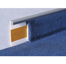 Teppichleiste Einklebeleiste ohne Steg weiß 50x2500 mm-thumb-1