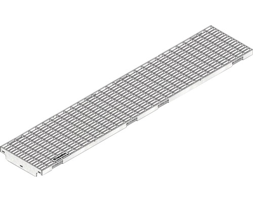 Hauraton Faserfix KS 150 Gitterrost mit horizontaler Schubsicherung MW 30/10 1000 mm x 199 mm x 20 mm