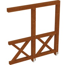 Holzrahmen für Sichtschutz
