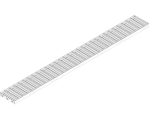 Hauraton Dachfix Resist 115 Gitterrost MW 30/10 Edelstahl 1000 mm x 108 mm x 20 mm