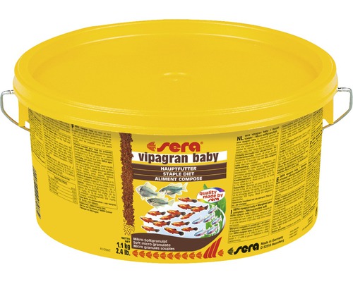 Granulatfutter sera vipagran baby 1,1 kg