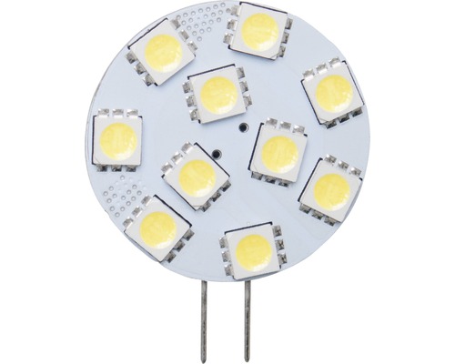 LED Plättchen dimmbar G4/1,7W 190 lm 6000 K tageslichtweiß SMD-Modul 10er-0