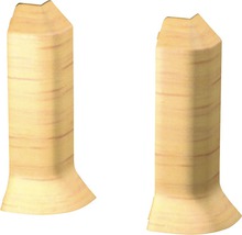 Außenecken für Hartschaum-Sockelleiste 60 mm Buche-thumb-0