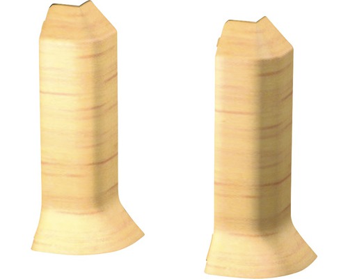 Außenecken für Hartschaum-Sockelleiste 60 mm Buche-0